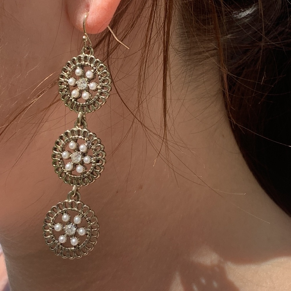 Dangle - earrings (3 inches)